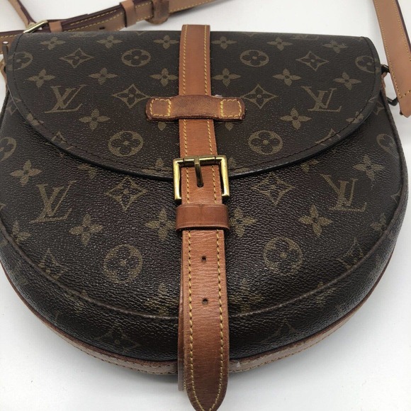 LOUIS VUITTON Monogram Shanti GM M40647 Cross Body Bag Vintage Purse Designer - Picture 6 of 17